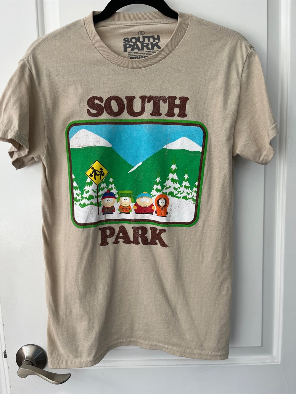 South Park Graphic T shirt by Ripple Junction W/ Stan, Kyle, Cartman, and Kenny